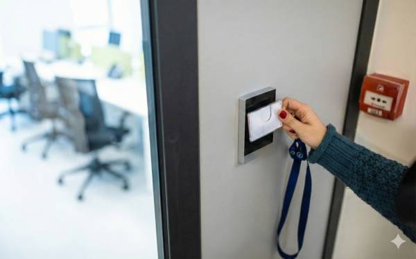 Utilisation d'un Smart Badge pour l'accès à un site sensible